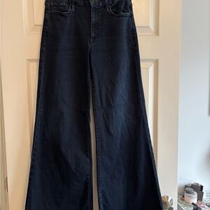 MOTHER Roller Fray Mid-rise jeans